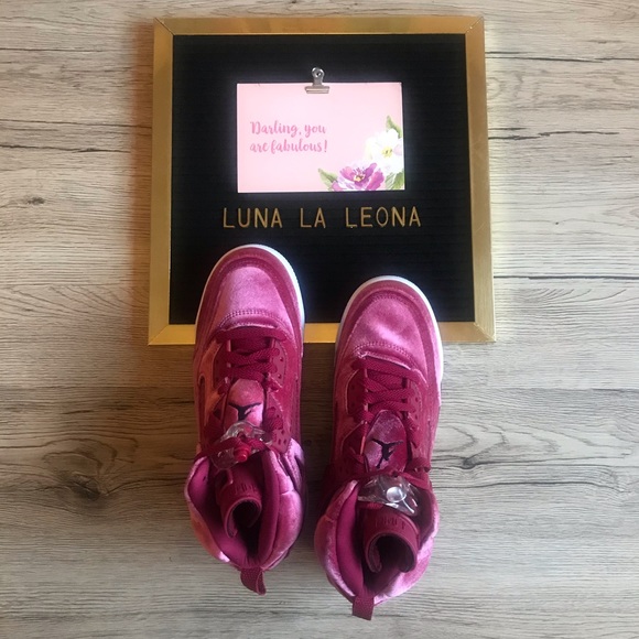 NEW Nike Jordan Spizike GS Noble Red Sneakers, size 4 youth/ 5.5 women - Picture 7 of 10